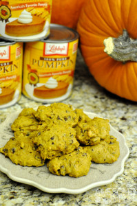 Pumpkin Chocolate Chip Cookies | Awesome with Sprinkles