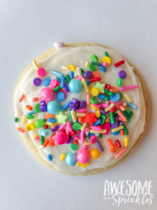 The Most Awesome Ever Sugar Cookies by Awesome with Sprinkles