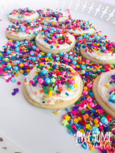 The Most Awesome Ever Sugar Cookies by Awesome with Sprinkles