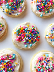 The Most Awesome Ever Sugar Cookies by Awesome with Sprinkles