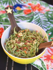 Broccoli Slaw with Crunchy Ramen | Awesome with Sprinkles