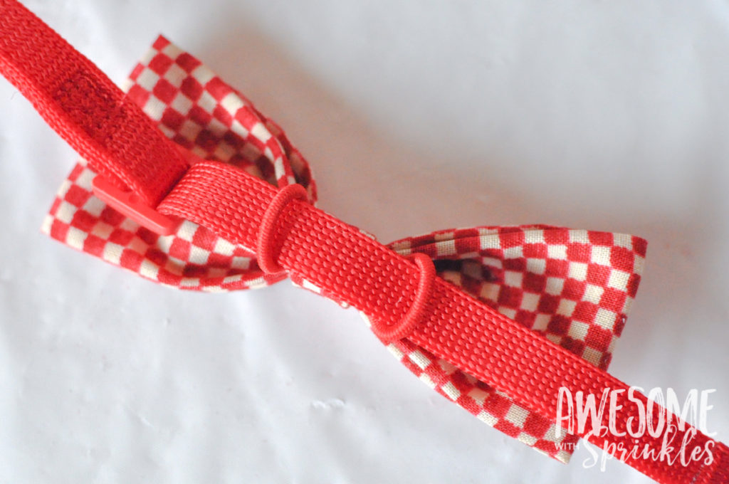 dog collar bow tie pattern