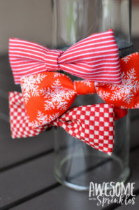 No-Sew Pet Collar Bow Ties | Awesome with Sprinkles