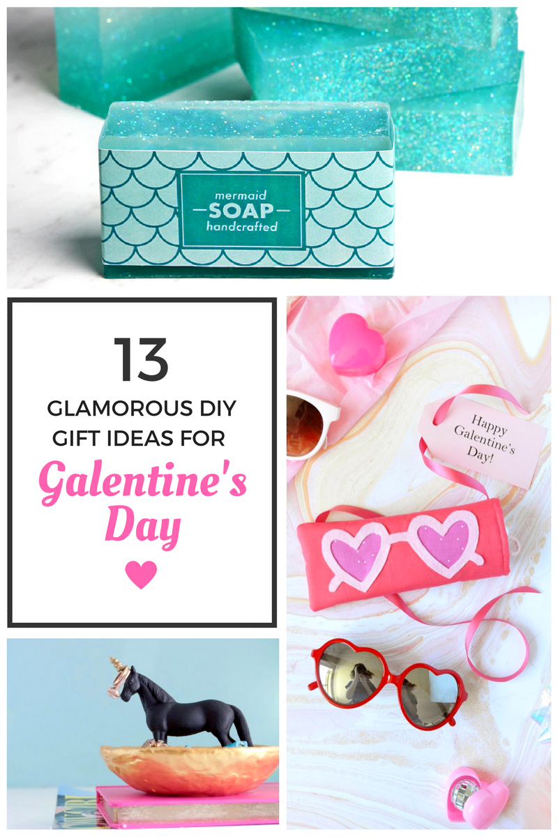 13 Glamorous DIY Gift Ideas for Galentine's Day - Awesome with Sprinkles