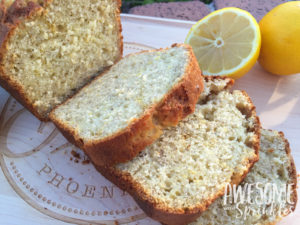 Fresh Squeezed Lemon Banana Bread | Awesome with Sprinkles