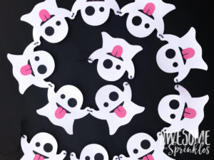 Emoji Ghost Banner | Awesome with Sprinkles