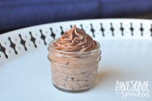 Easy Nutella Mousse | Awesome with Sprinkles