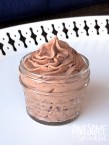 Easy Nutella Mousse | Awesome with Sprinkles