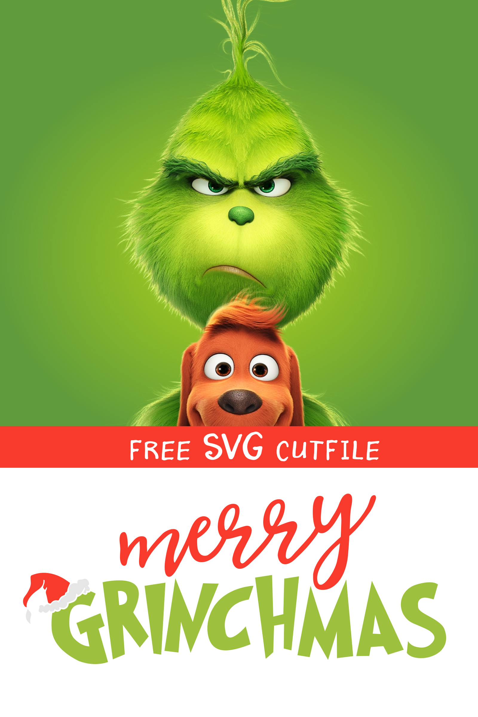 Download Merry Grinchsmas Free Svg Cutfile Awesome With Sprinkles SVG, PNG, EPS, DXF File